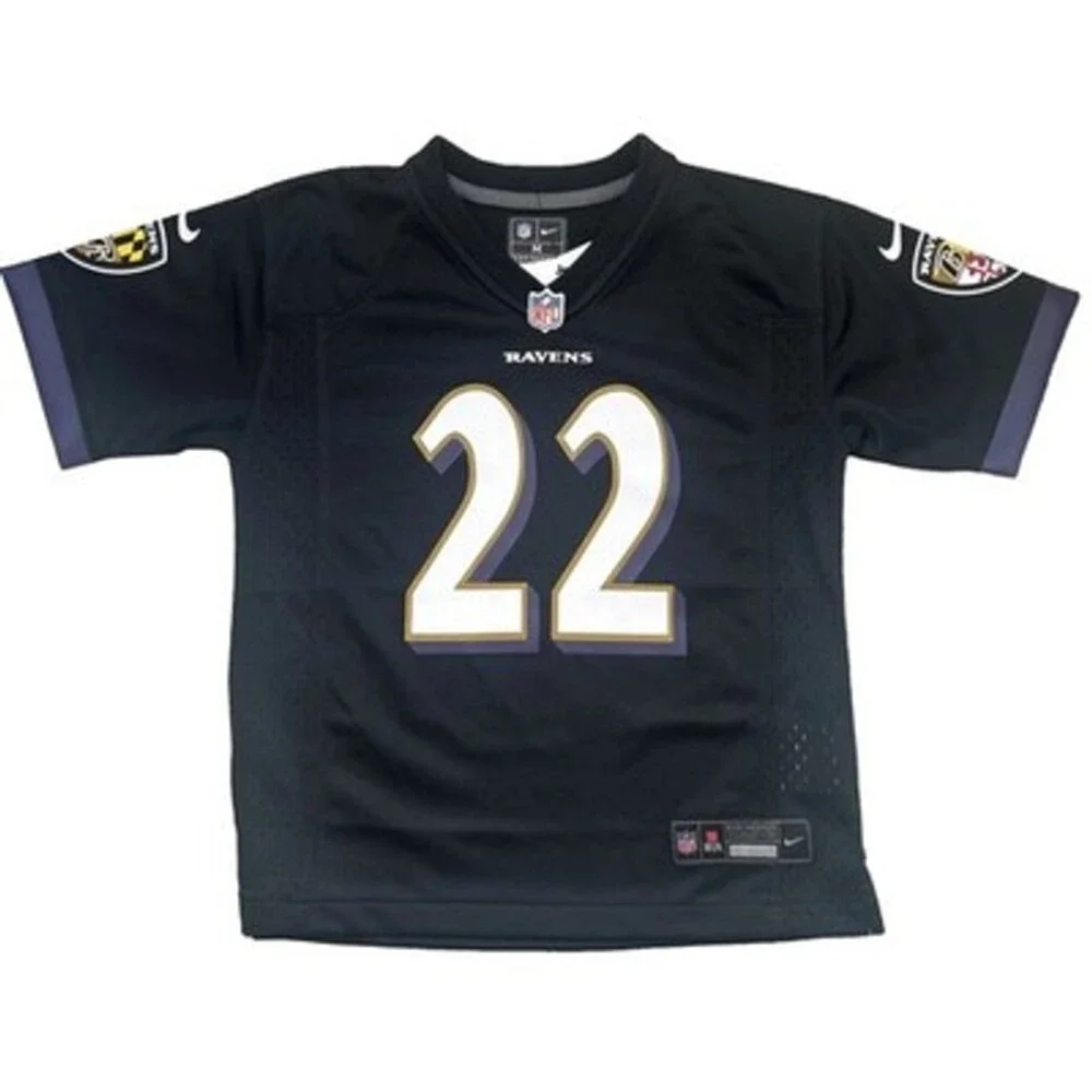 Nike NFL Baltimore Ravens Youth Jersey M 5/6 Derrick Henry #22  Black NEW